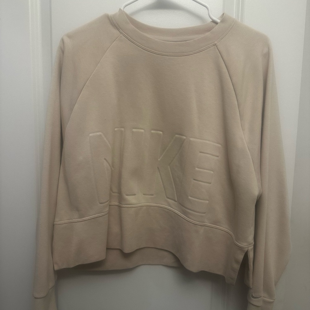 Nike Beige Dri-FIT Top